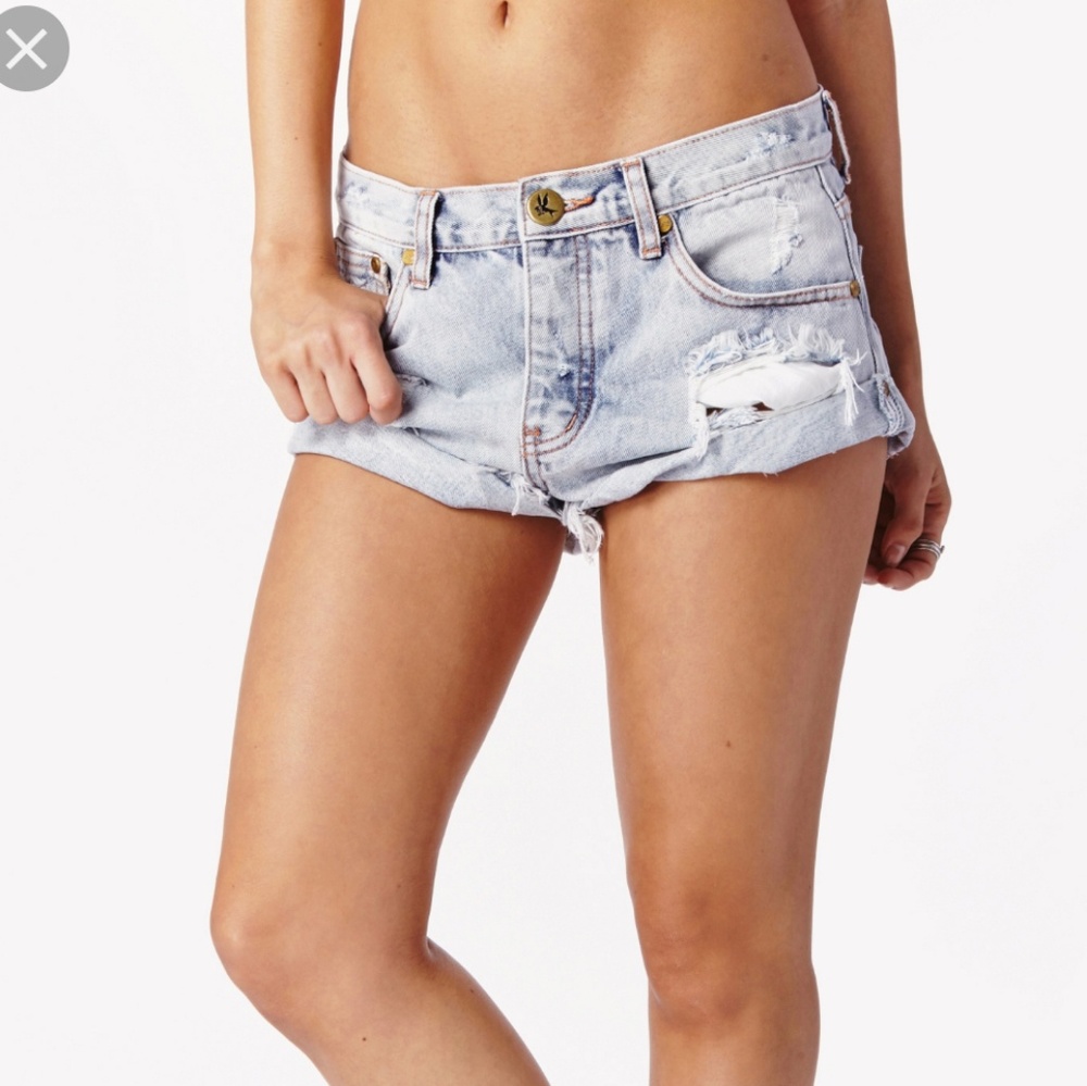 One Teaspoon bandit shorts